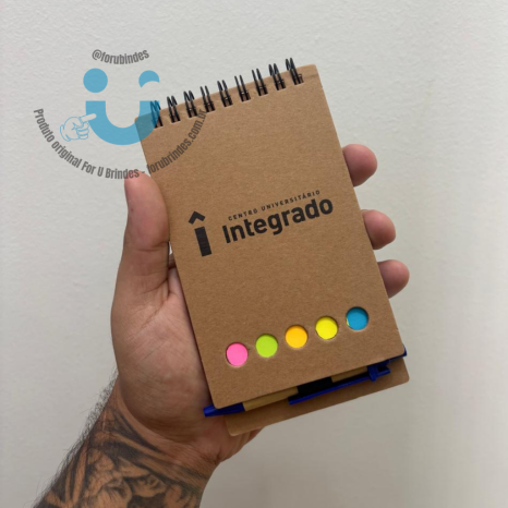 Bloco Anotações Personalizado para Empresas