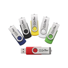 Pen Drive Personalizado Giratório