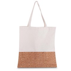 Sacola em Algodão 140G/M² e Cortiça (39X35cm) para Brinde Personalizado
