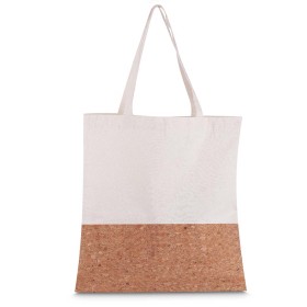 Sacola em Algodão 140G/M² e Cortiça (39X35cm) para Brinde Personalizado