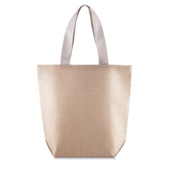Sacola em Juta 360G/M² (40X38X15cm) com Logotipo