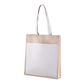 Sacola em Juta 360G/M² (41X35X10cm) para Empresas