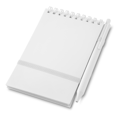 Mini Caderno A6 Capa em Pp com Caneta para Brinde Personalizado