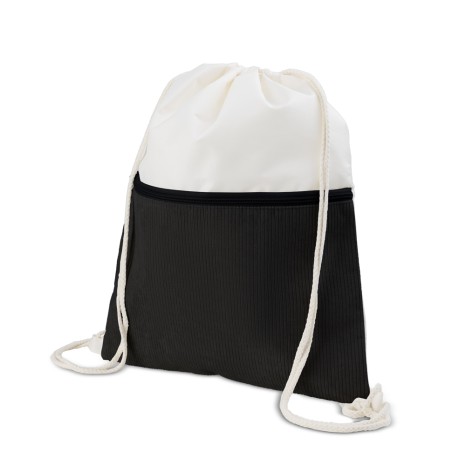 Sacola/mochila em poliéster e veludo (41x34,4cm) Personalizado