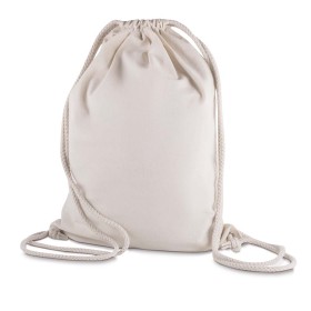 Sacola/Mochila em Algodão 145G/M² (41X33X10cm) Promocional