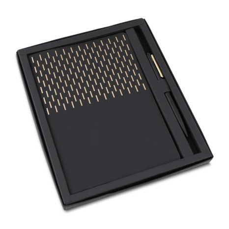 Kit escritório a5 capa em pu e caneta metalica Personalizado