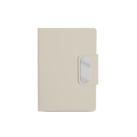 Caderno em pu com placa em metal Personalizado