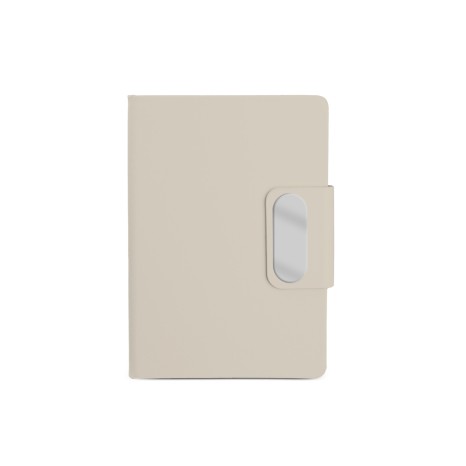 Caderno em pu com placa em metal Personalizado