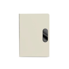 Caderno em pu com placa em metal Personalizado
