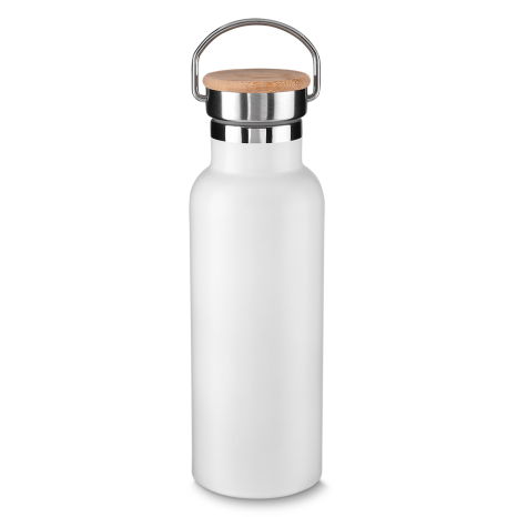Garrafa em Aço Inox Parede Dupla 500Ml Personalizada com Alça