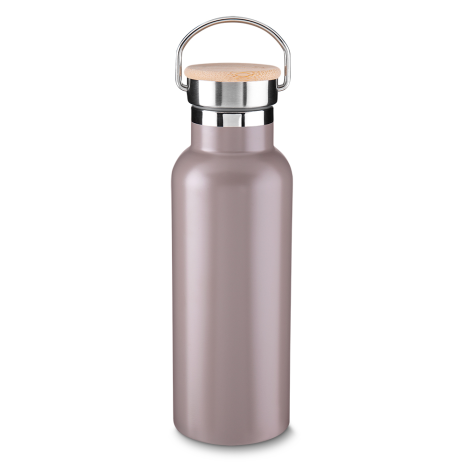 Garrafa em Aço Inox Parede Dupla 500Ml Personalizada com Alça