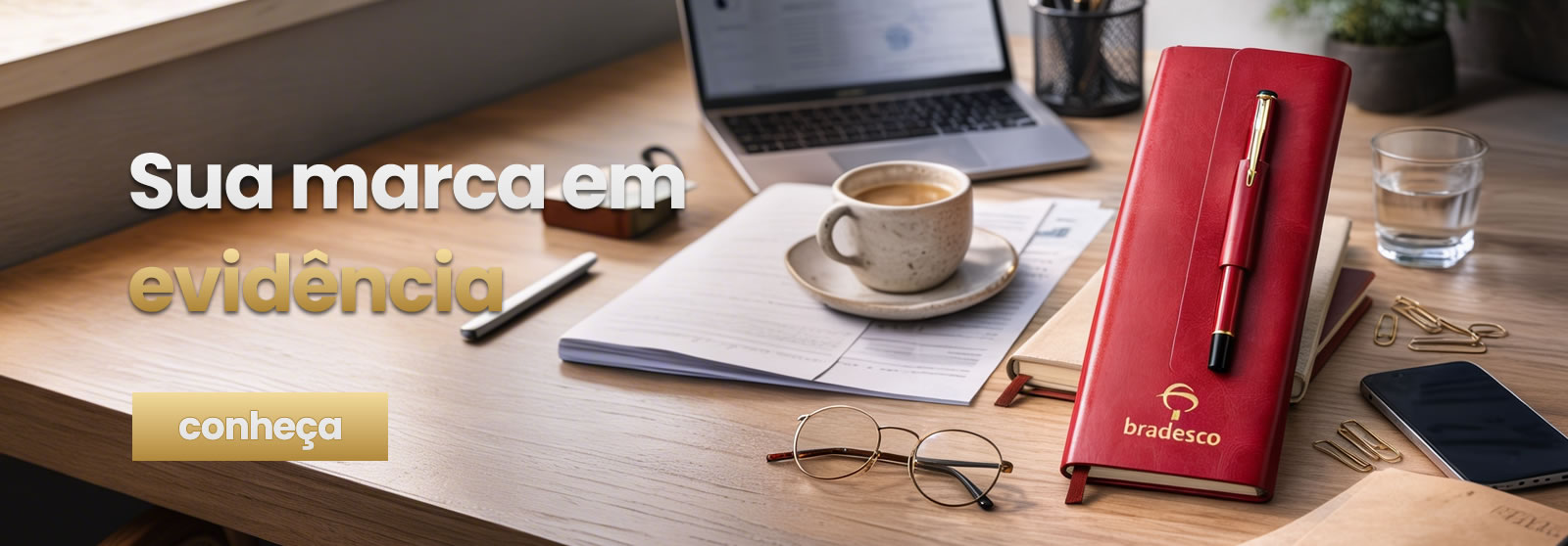 Cadernetas Premium Personalizadas