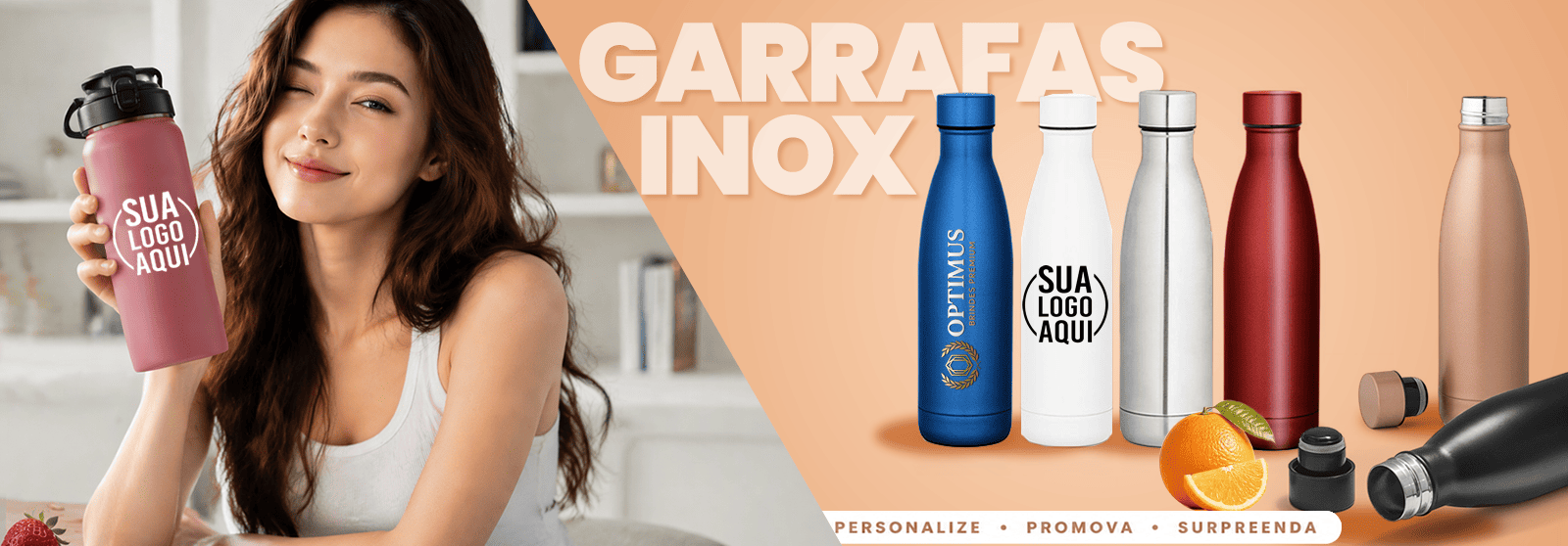 Garrafas de Inox Personalizadas