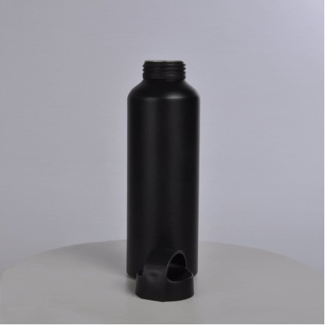 Garrafa em Alumínio Preto 600 Ml Personalizado