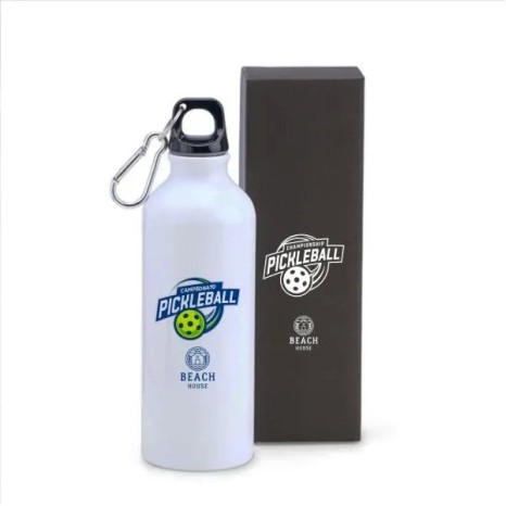 Squeeze em Alumínio Branco 500Ml Personalizado