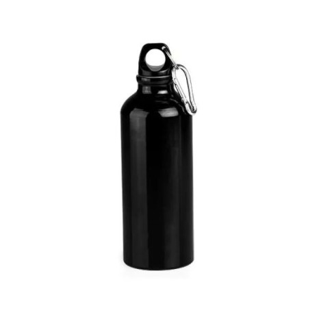 Squeeze em Alumínio Preto 500Ml Personalizado