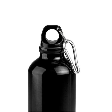 Squeeze em Alumínio Preto 500Ml Personalizado