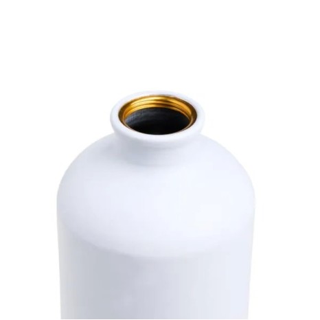 Garrafa em Alumínio Branca 1 Litro Personalizado