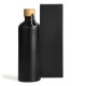 Garrafa em Alumínio Preta 1 Litro Personalizado