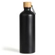 Garrafa em Alumínio Preta 1 Litro Personalizado
