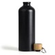 Garrafa em Alumínio Preta 1 Litro Personalizado