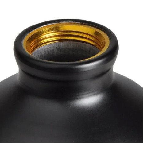 Garrafa em Alumínio Preta 1 Litro Personalizado