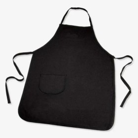 Avental com Bolso em Brim Preto Personalizado