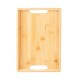 Bandeja em Bambu para Servir 32X22X3cm Personalizado