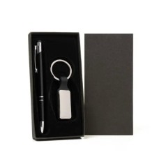 Caneta e Chaveiro em Metal Personalizada