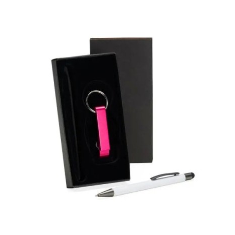 Caneta e Chaveiro 2 Pçs Personalizada