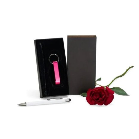 Caneta e Chaveiro 2 Pçs Personalizada