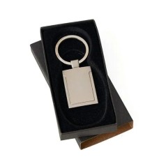 Chaveiro em Metal Cromado Fosco Personalizado