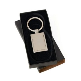 Chaveiro em Metal Cromado Fosco Personalizado