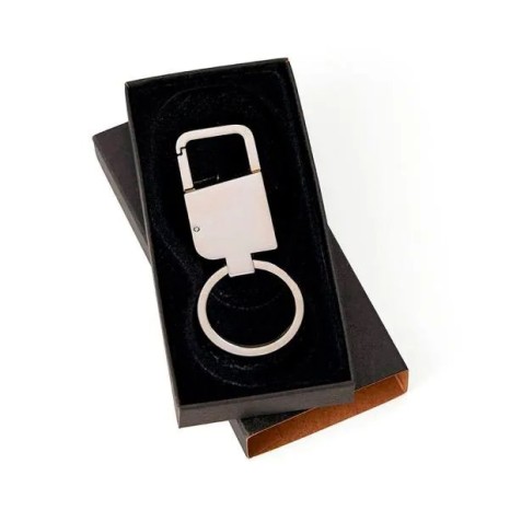 Chaveiro em Metal com Mosquetão Personalizado