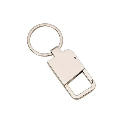 Chaveiro em Metal com Mosquetão Personalizado