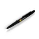 Caneta Esferográfica em Abs com Tampa e Ponta Touch Preta Personalizada
