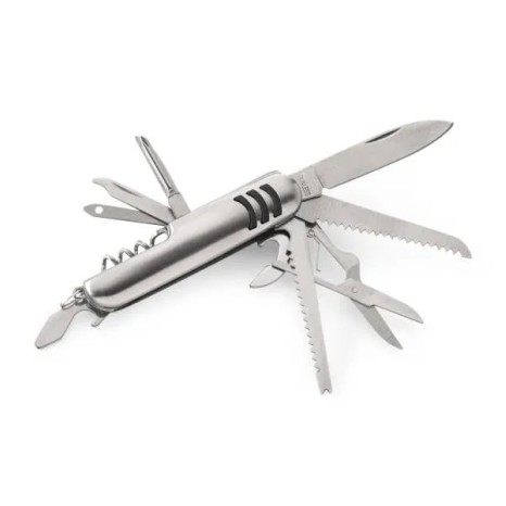Canivete em Aço Inox com 11 Funções Personalizado