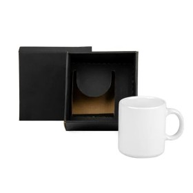 Caneca em Cerâmica Branca 270 Ml em Caixa com Elástico Personalizada