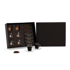 Conjunto de Xícaras Expresso com Pires 6 Pçs Personalizado