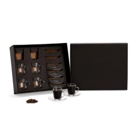 Conjunto de Xícaras Expresso com Pires 6 Pçs Personalizado