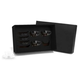 Jogo de Xícaras com Pires 90 Ml 8 Pçs Personalizado