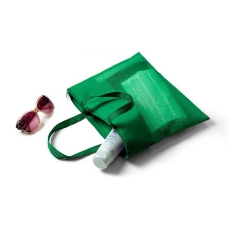 Sacola de Mão em Nylon 600 e Tela Sanet Verde Personalizado