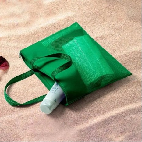 Sacola de Mão em Nylon 600 e Tela Sanet Verde Personalizado