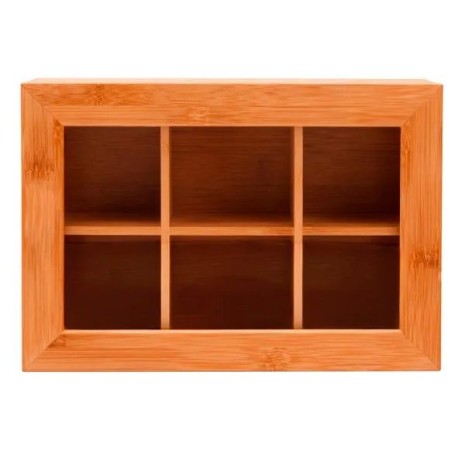 Caixa para Chás em Bambu / Poliestireno Personalizada