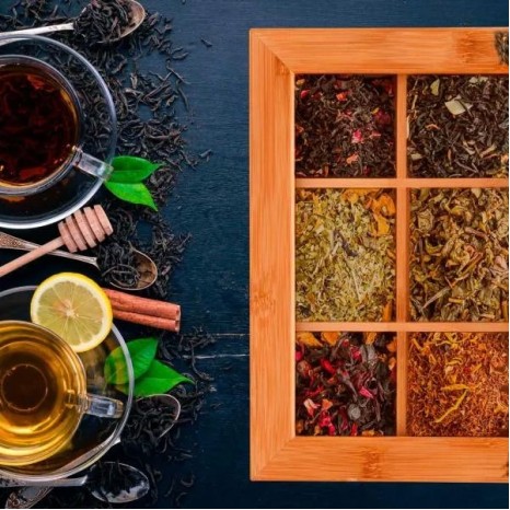 Caixa para Chás em Bambu / Poliestireno Personalizada