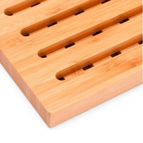 Descansa Prato Quadrado em Bambu 18 cm Personalizado