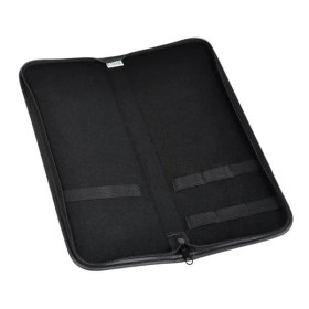 Estojo em Material Sintético Preto para 3 Peças Personalizado