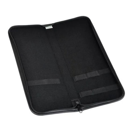 Estojo em Material Sintético Preto para 3 Peças Personalizado