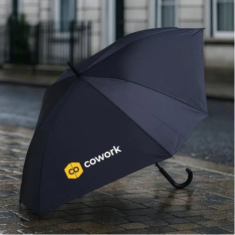 Guarda Chuva Quadrado Preto 92 cm Personalizado