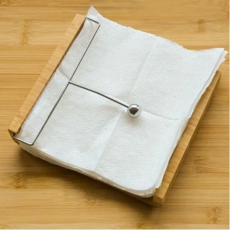 Porta Guardanapos em Bambu Cancun Pequeno Personalizado